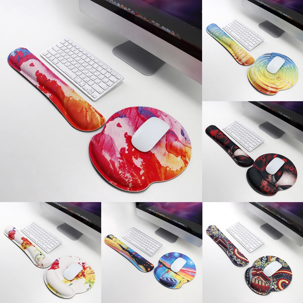 Rubber Wrist Mouse Pad Game Creative And Cute Home Office Wrist Support