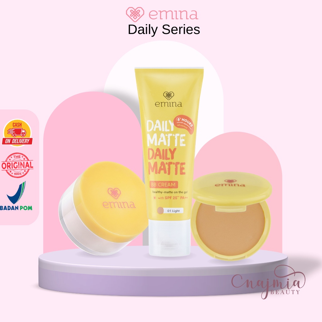 N Vantela Emina Daily Series loose powder/Emina Compact powder/Emina BB ...