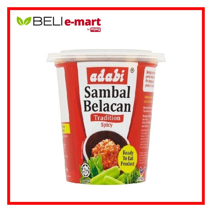 Adabi Sambal Belacan 180g Shopee Malaysia