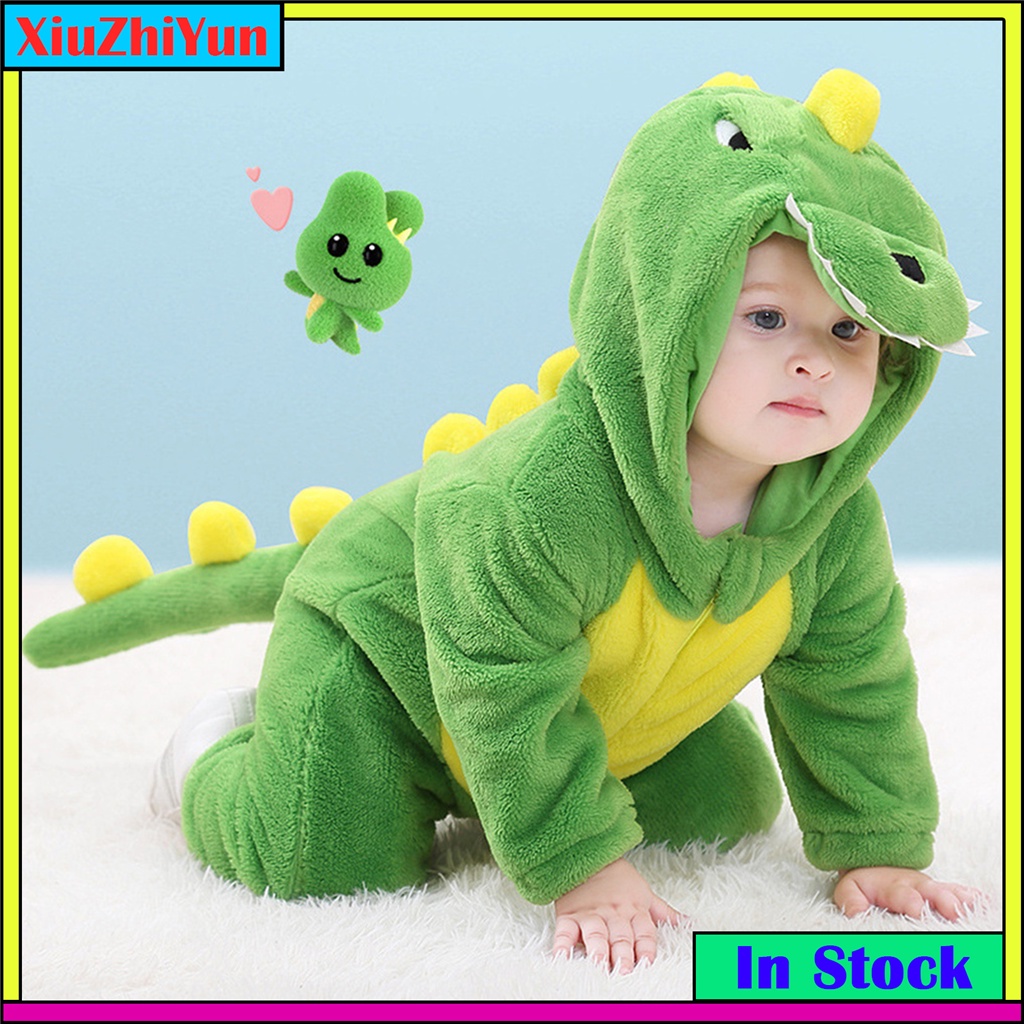 Newborn Baby Romper Baju Bayi Infant Long Sleeve Rompers Kigurumi