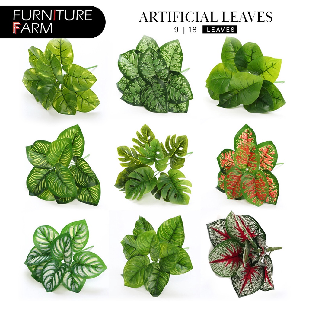F&F : Artificial Plant | Artificial Leaf | Premium Pokok Hiasan Viral