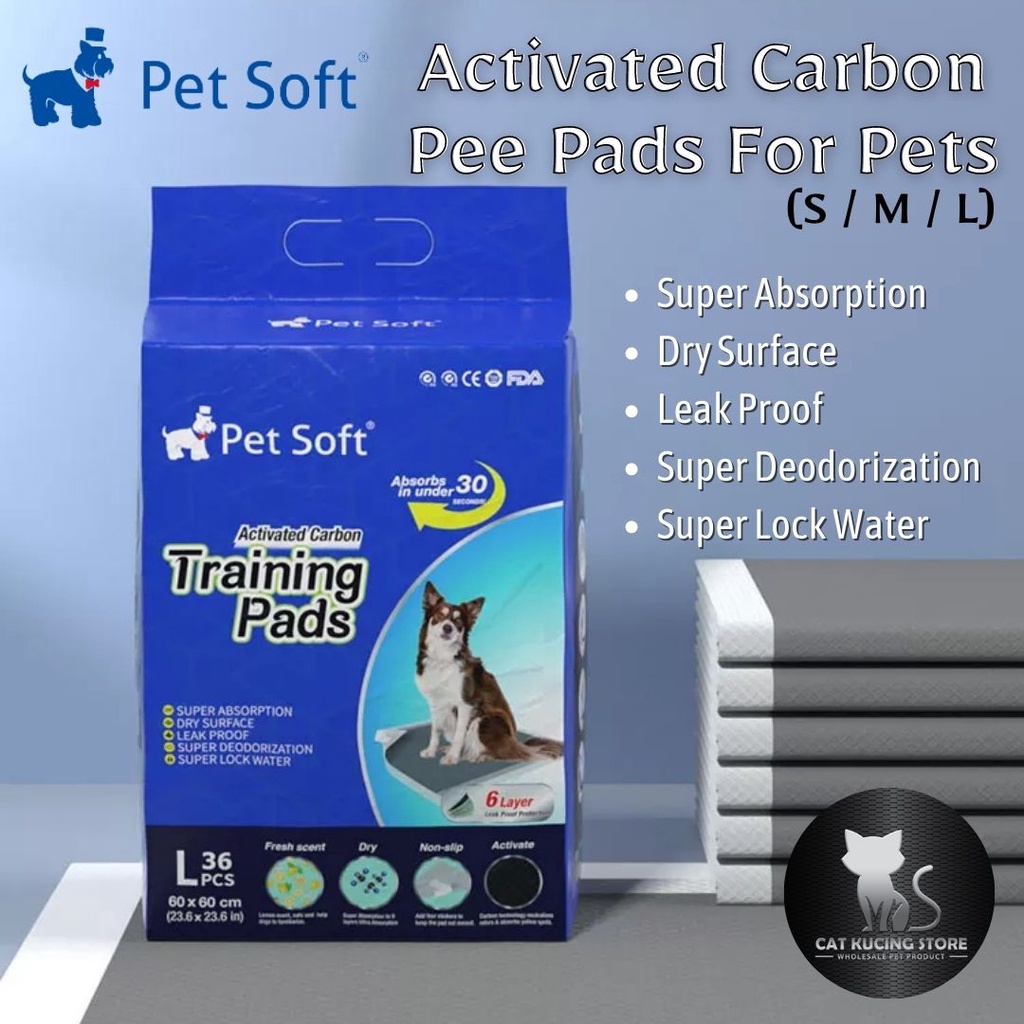 Carbon on sale pee pads