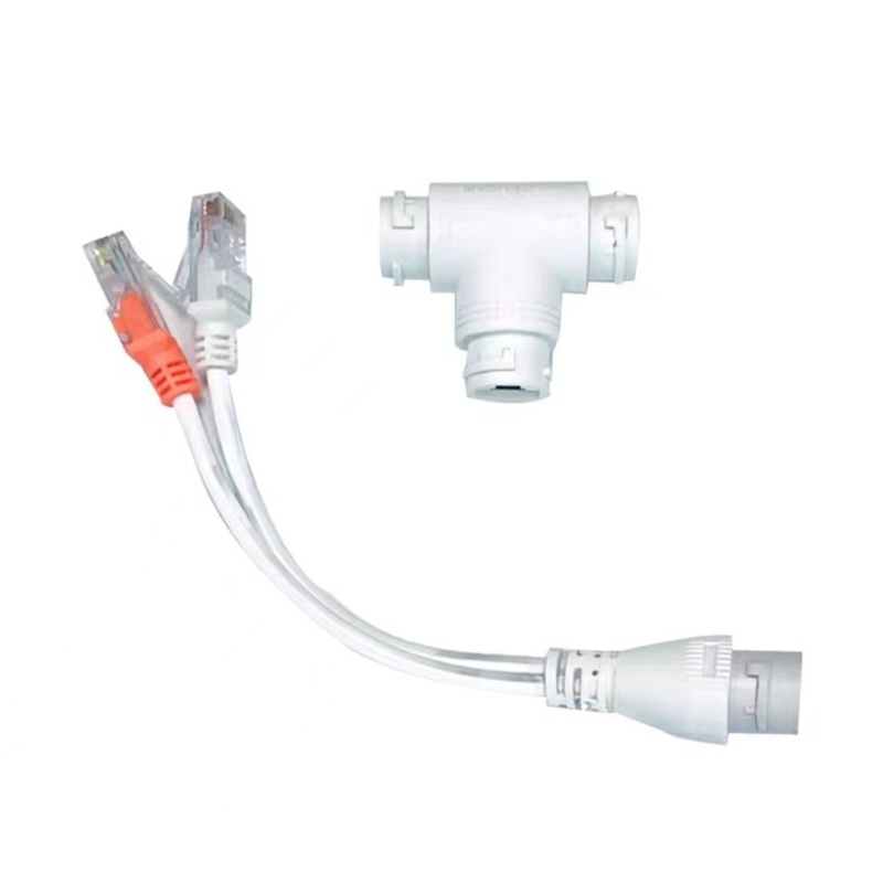 Seas RJ45 Three-Way Connector POE Splitters Innovative Ethernet Cable ...