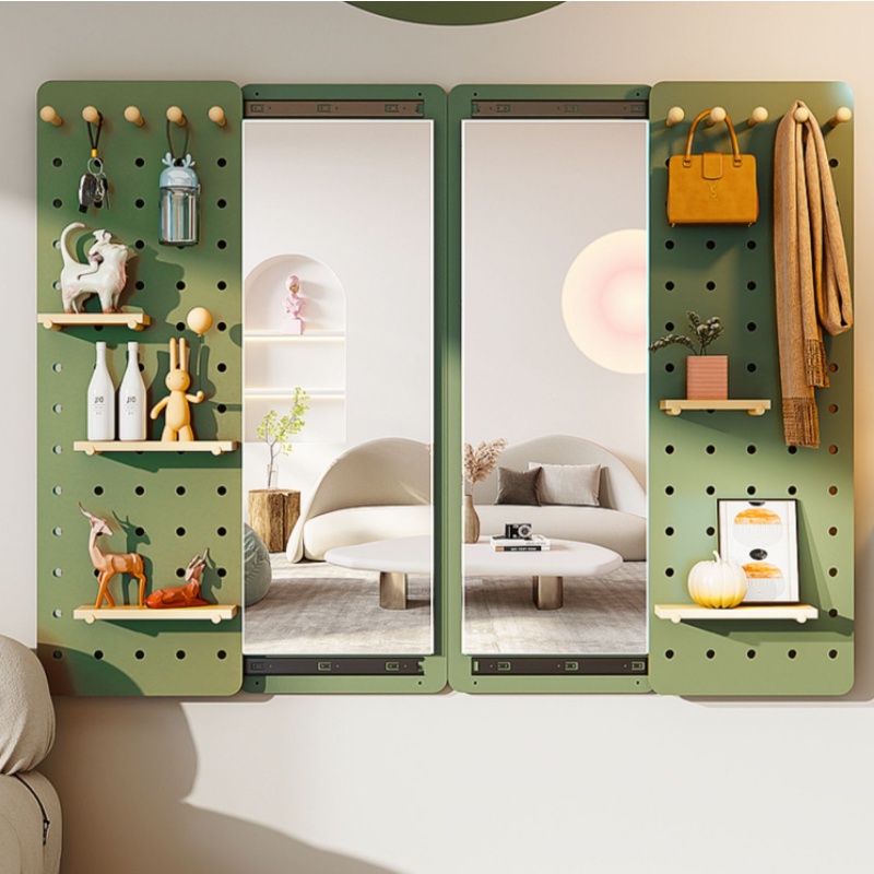 DIY Pegboard Performed Display Board Wall Display Rack Peg Board Hidden