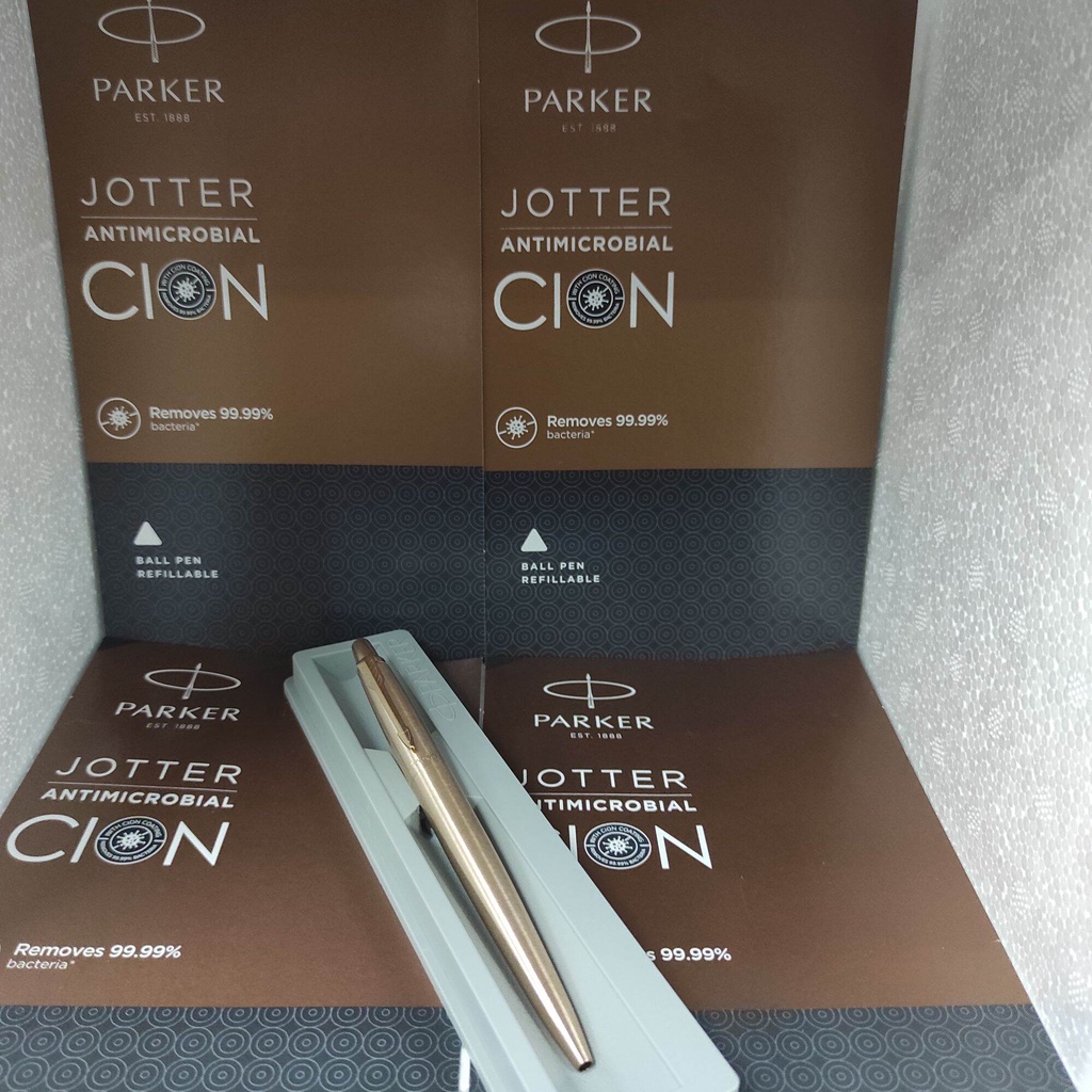 Penna A Sfera Parker Jotter Antimicrobica Rivestita In Rame ION - Foto 5