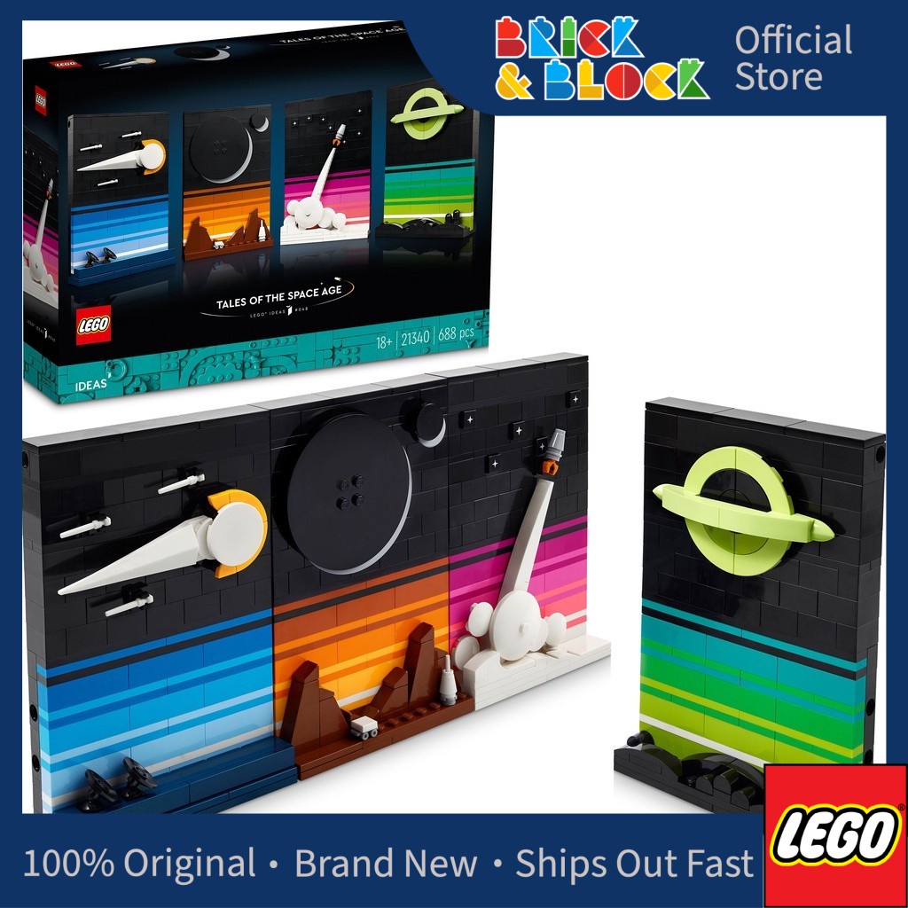 LEGO 21340 Tales Of The Space Age | LEGO IDEAS | Shopee Malaysia