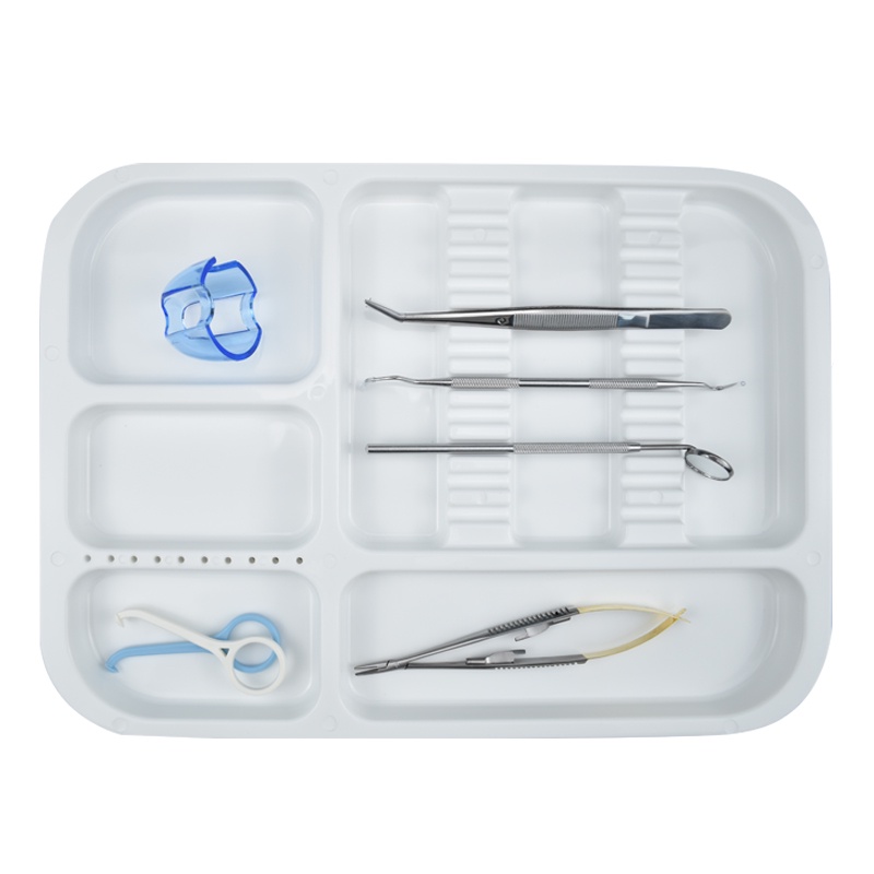 Dental Instrument Tray Dental Tool Storage Box Split Segregated Tray