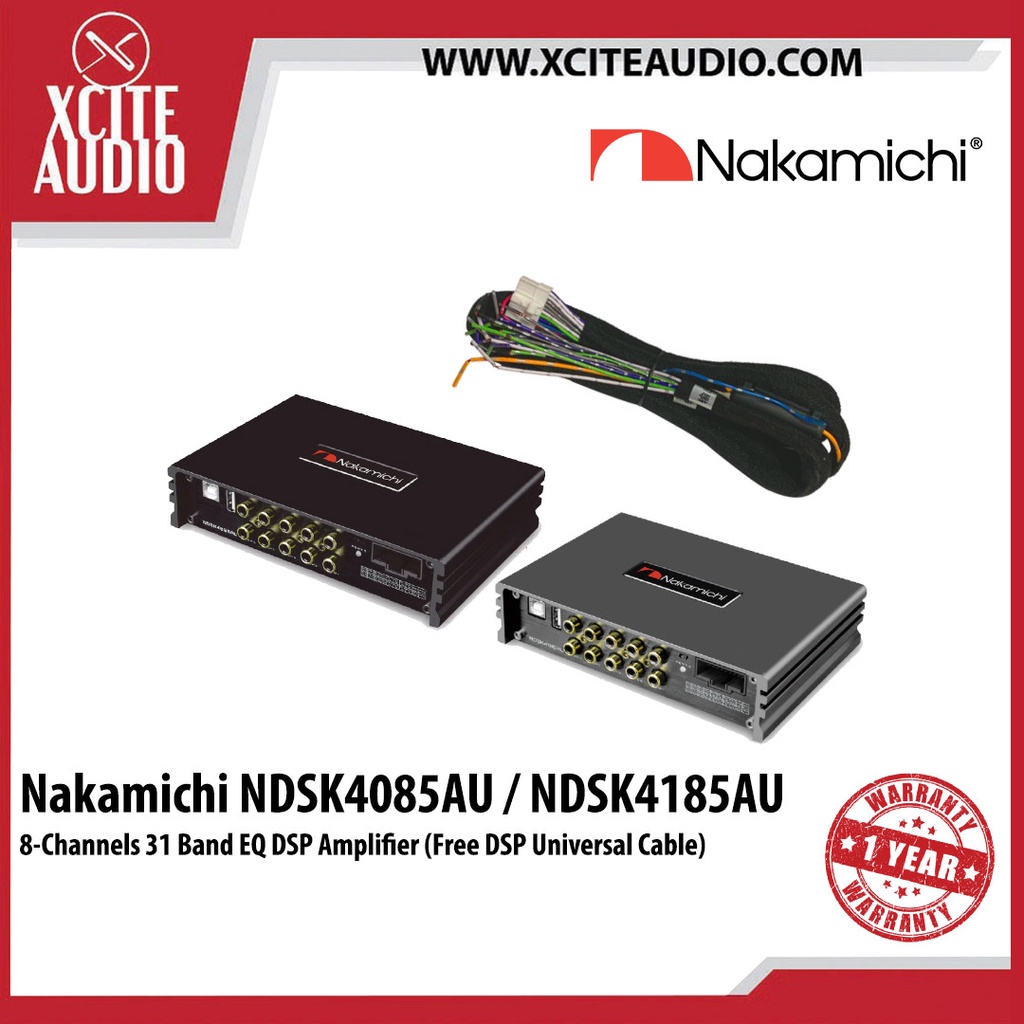 Nakamichi NDSK4085AU / NDSK4185AU / NDSK4285AU(new model) 4-IN 8-OUT 31 ...
