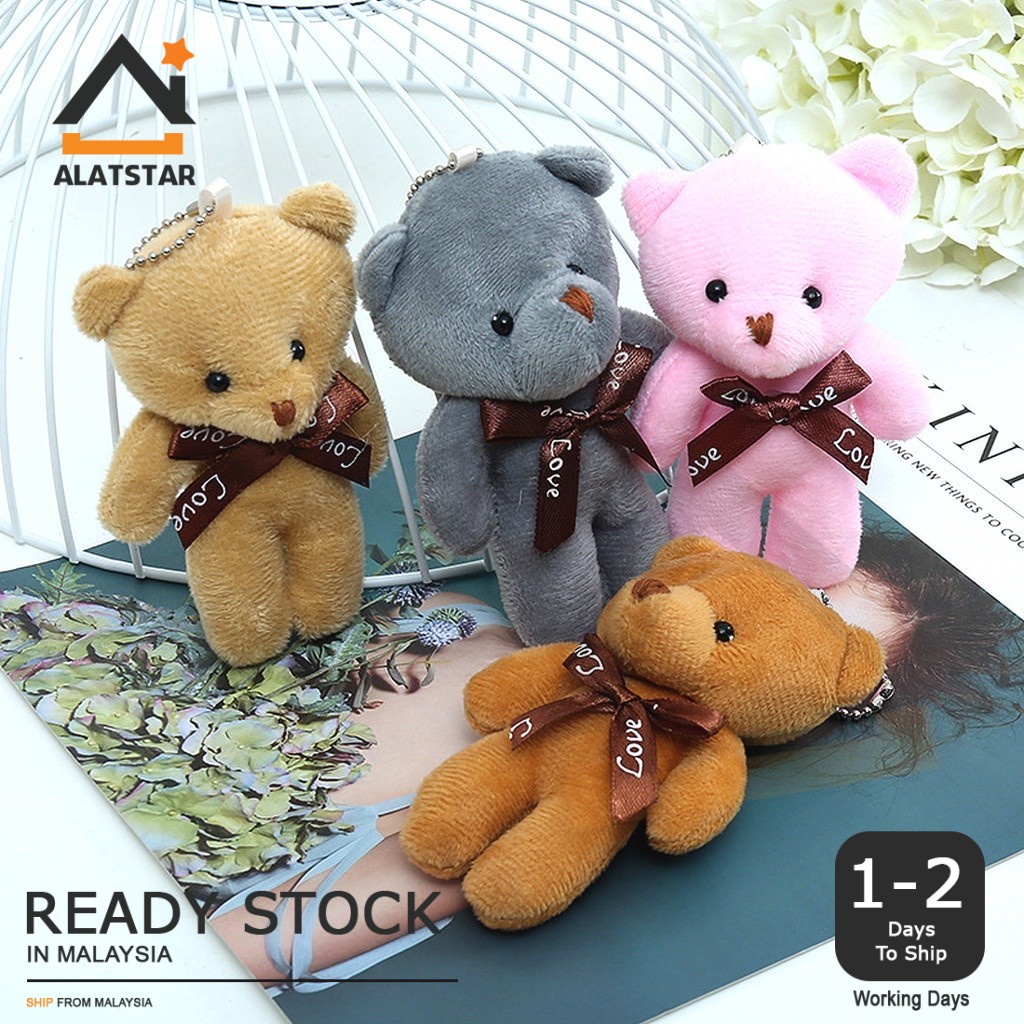 Alatstar Mini Bear Cute Bear Doll Suitable for Bouquet Gift DIY Bear ...