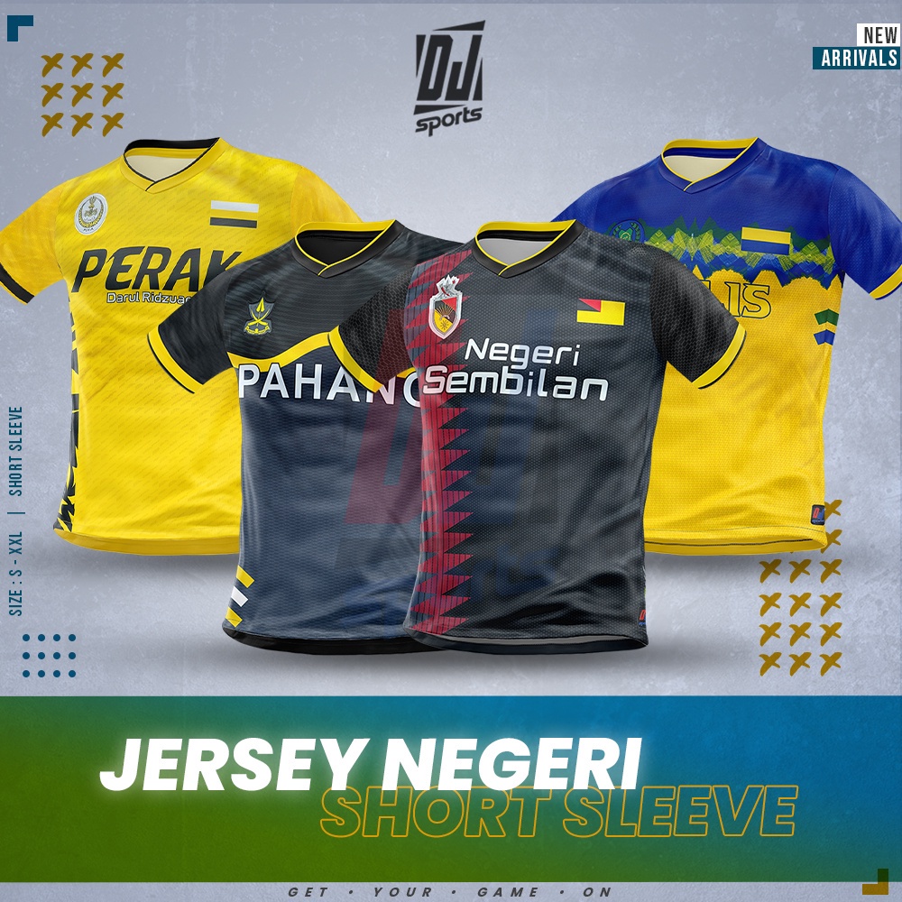 Perak Jersey/pahang Jersey/negeri Sembilan/2023 2024 Player Issue