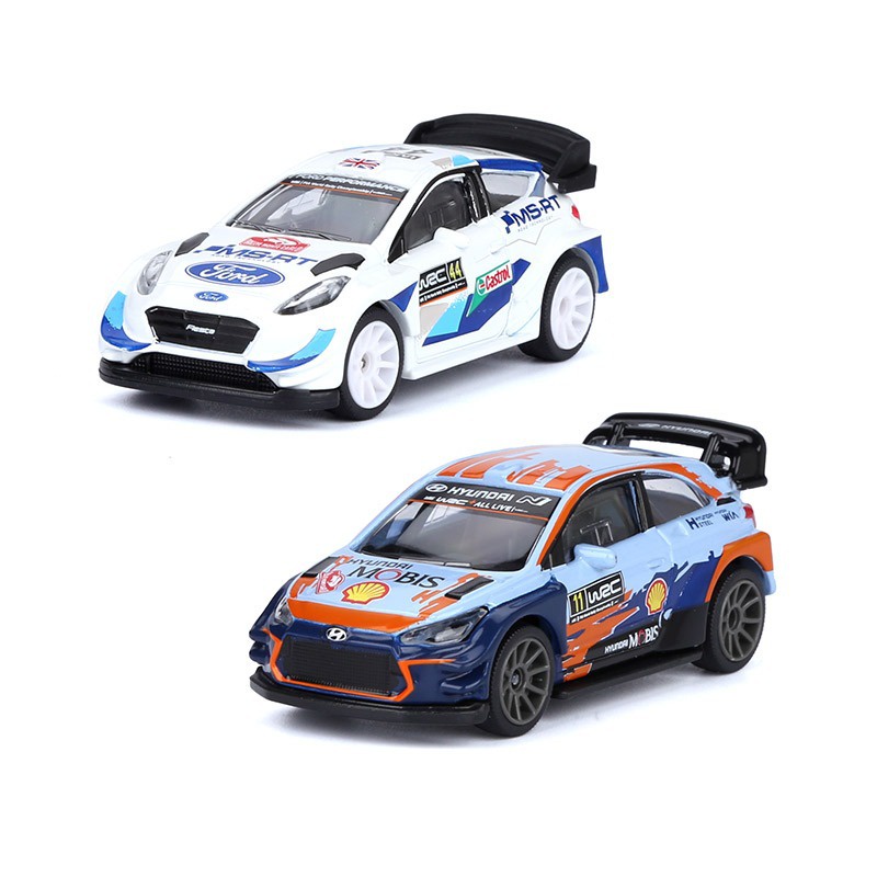 Majorette WRC Cars 1:64 CITROEN C3 FORD FIESTA HYUNDAI i20 POLO R