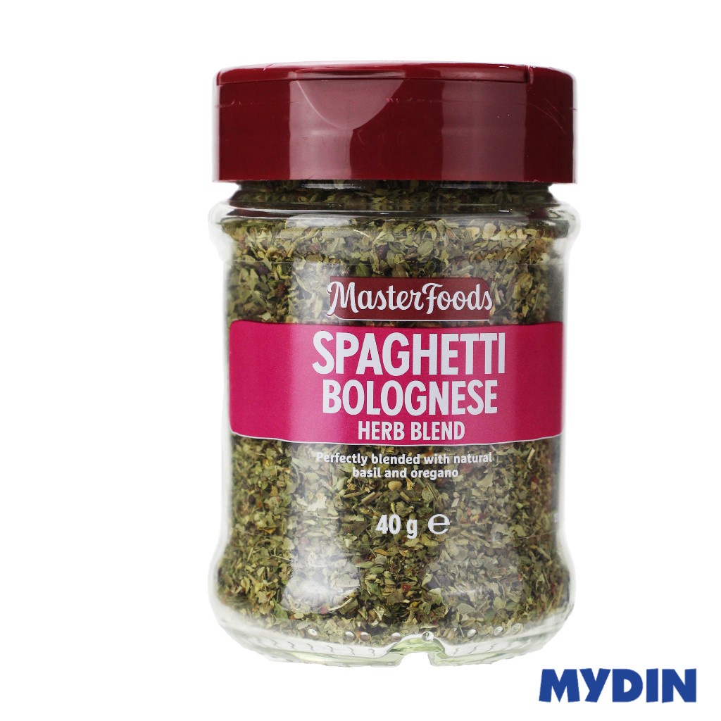MasterFoods Spaghetti Bolognese Herb Blend (40g) Shopee Malaysia