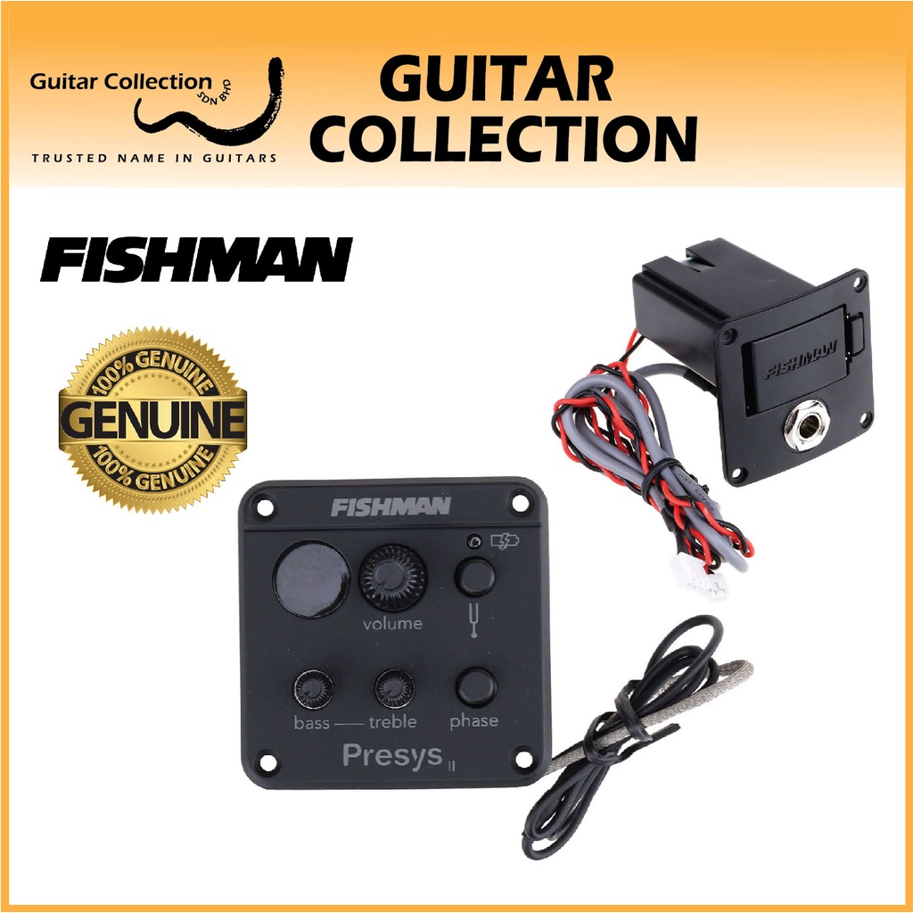 Fishman PY301 Presys II Acoustic Guitar Preamp / Pickup Full Assembly
