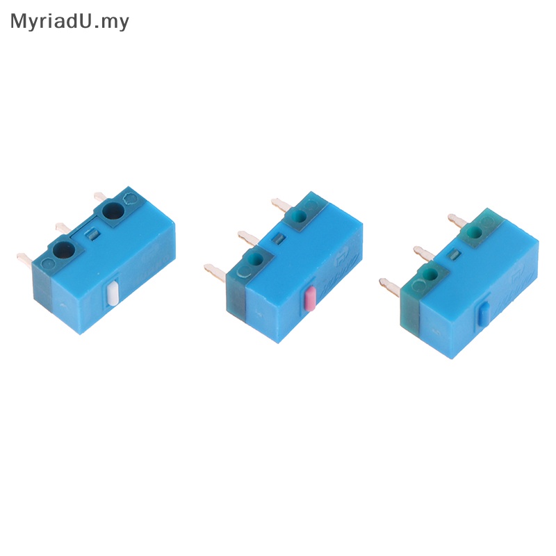 MyriadU Mouse Micro Switch Blue Shell White Pink Blue Point Computer