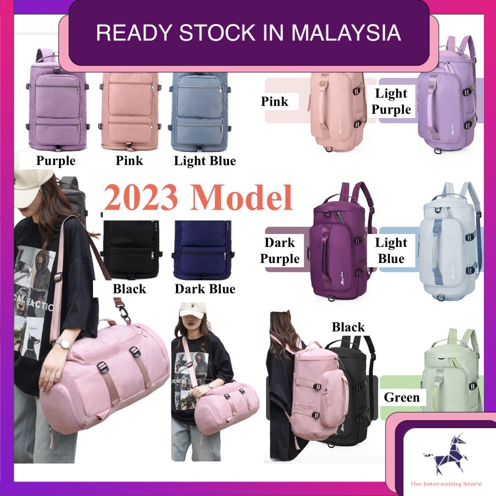 《Mega Sale》5 Ways Carry Duffel Backpack Water Resistant Wet Pocket Shoe ...