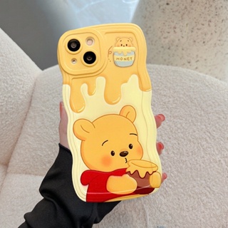 Korean Cute Bear Ear Folding Car Holder Stand Silicone Mobile Phone Case  For iPhone 13 11 12 Pro Max XR X XS Max Back Cover Gift in 2023