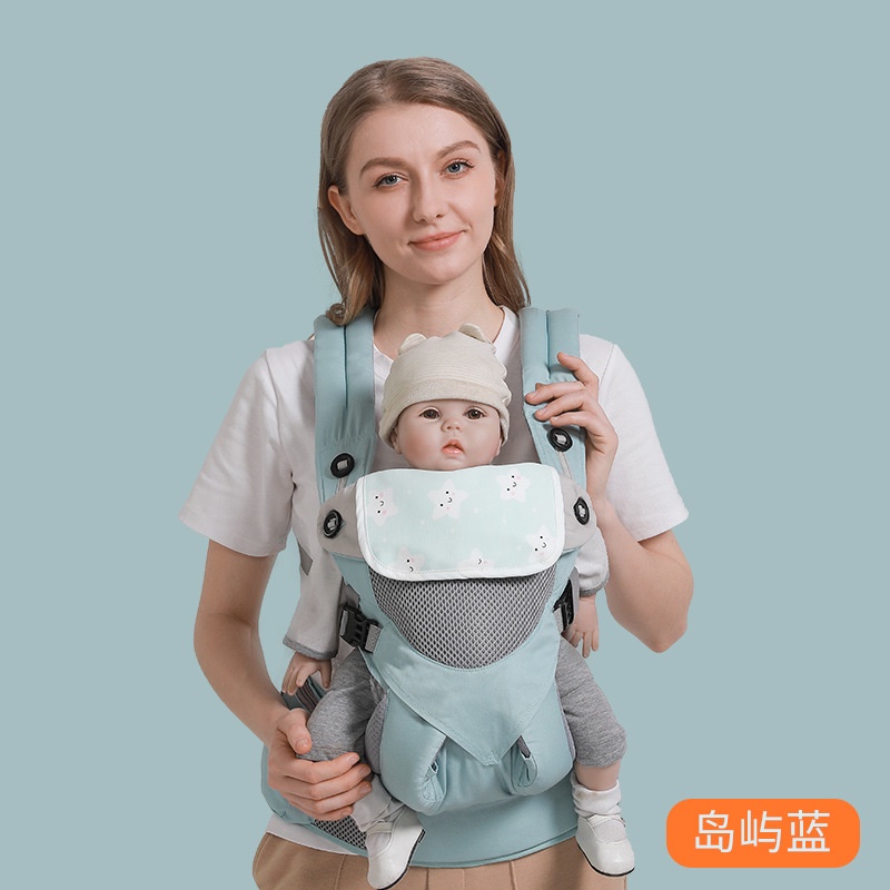 Multifunctional double shoulder baby carrier ergobaby baby sling to prevent baby O leg shoulder shoulder shoulder dual use 12cm wide waist belt Upgraded model Shopee Malaysia