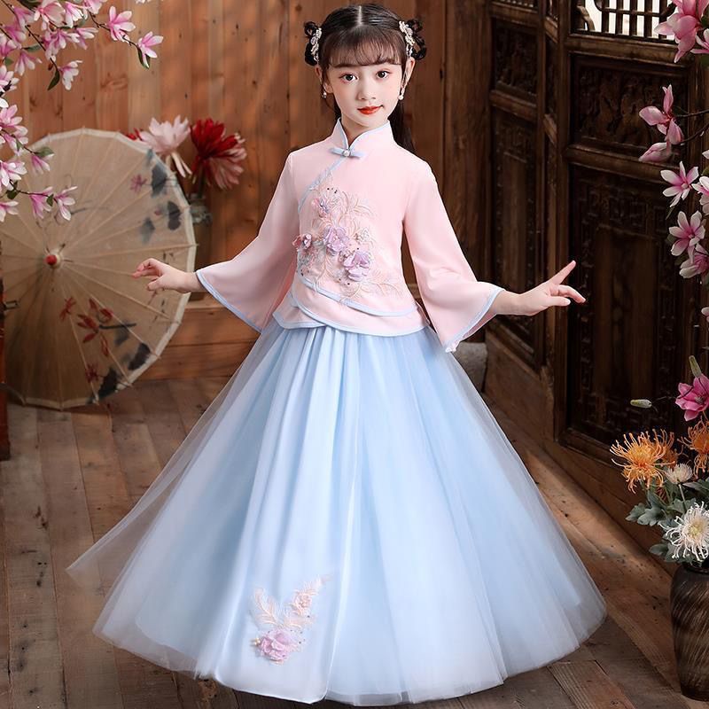 Children Hanfu Female Super Fairy Chinese Style Ancient Costume Girls ...