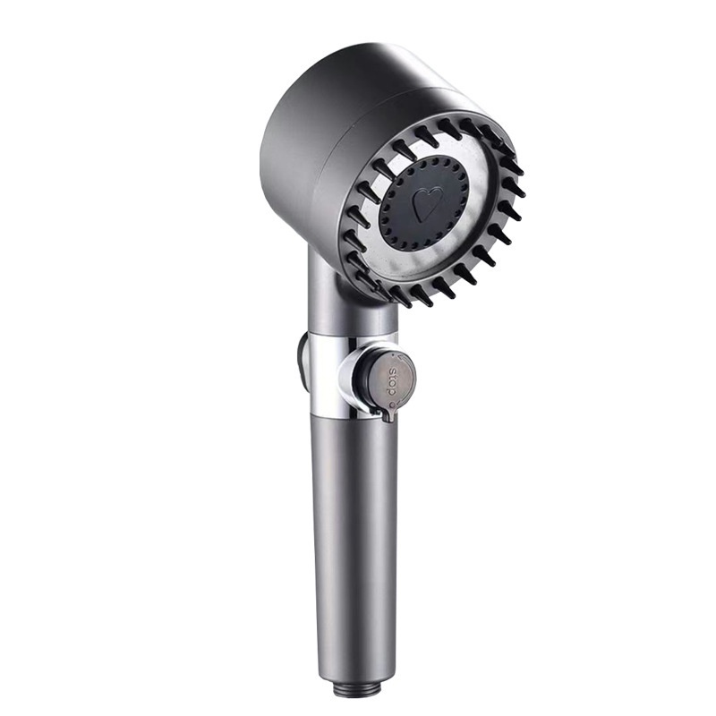 New 3 Modes Adjustable Shower Head High Pressure Water Saving Shower ...