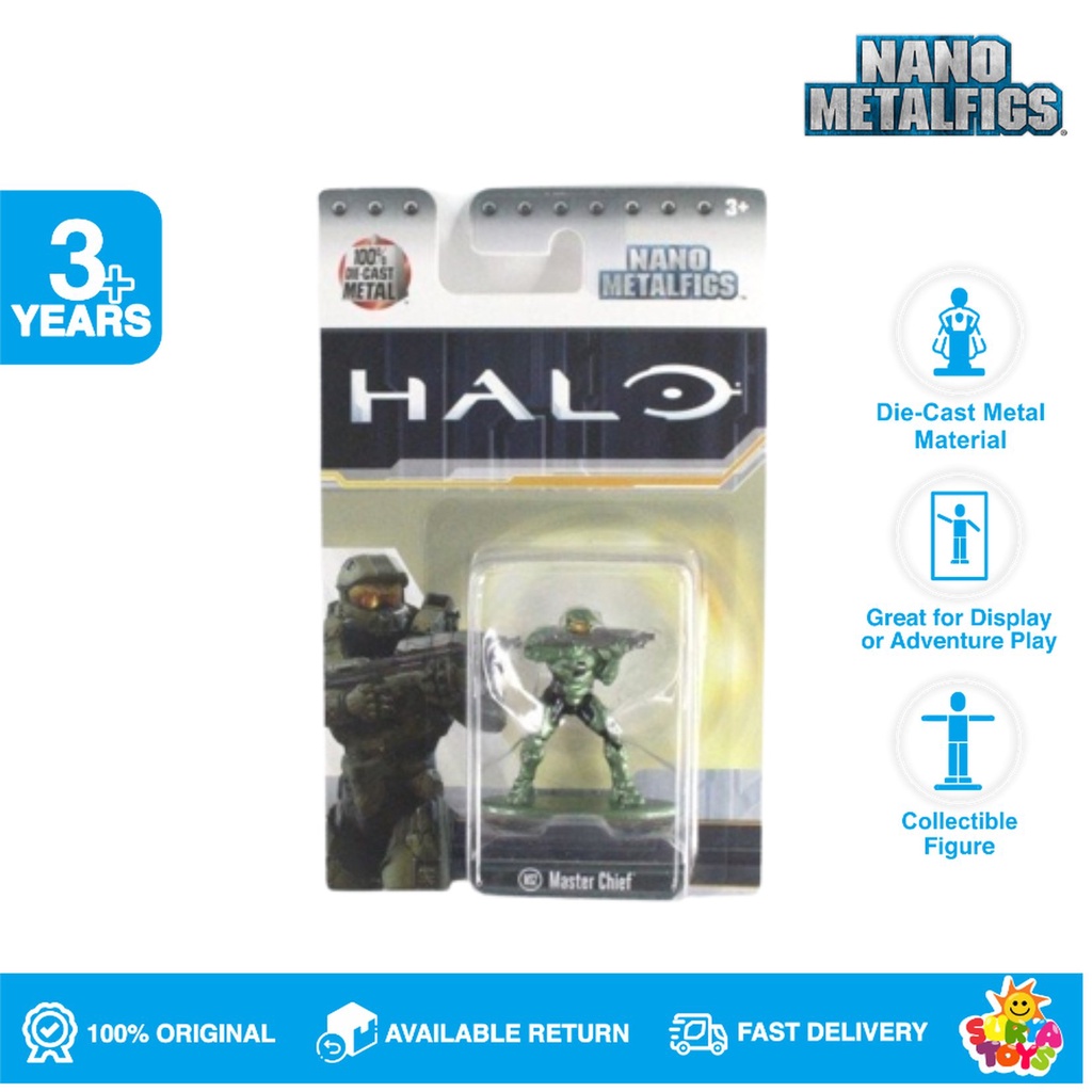 Jada Nano Metalfigs - Hello - Master Chief | Shopee Malaysia