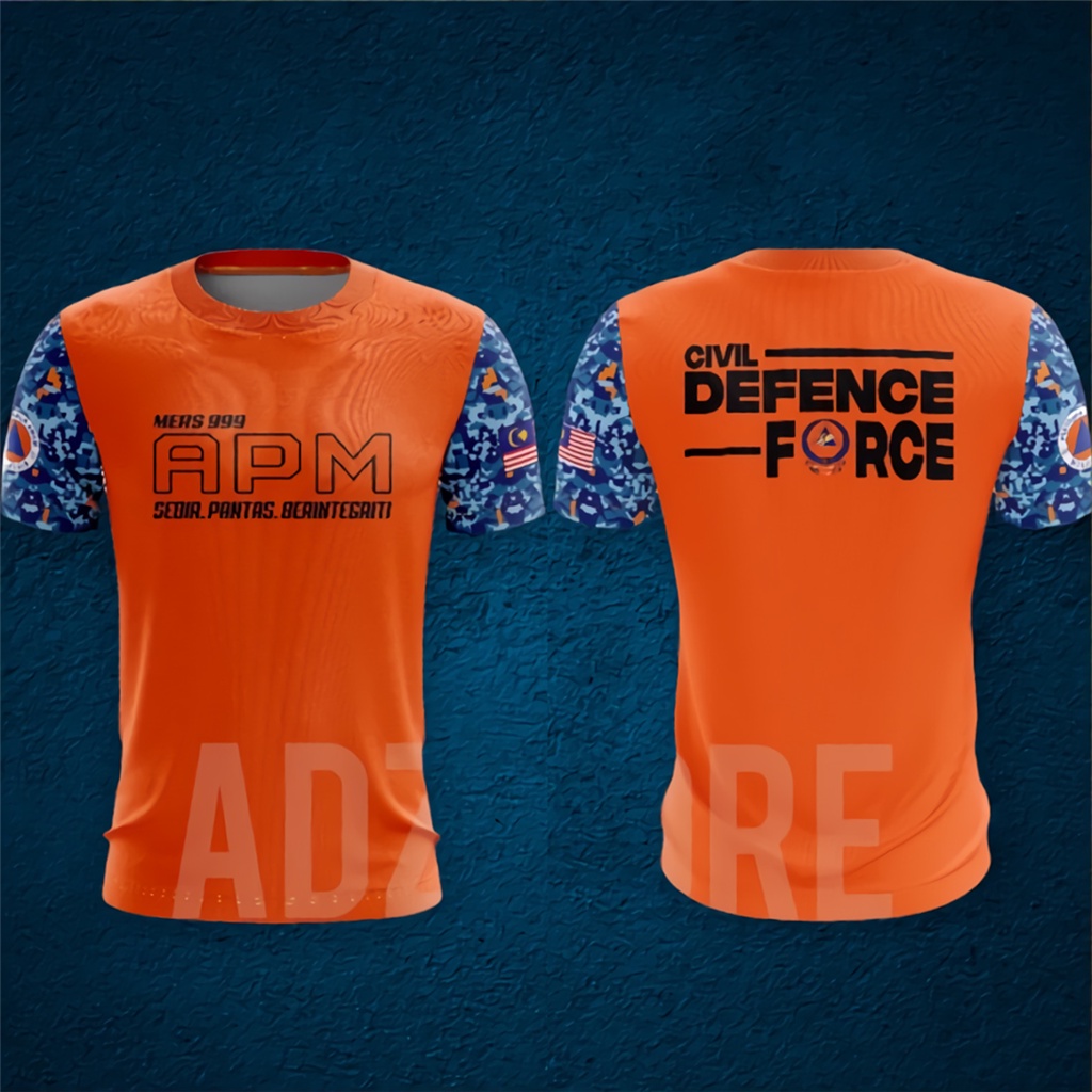 READY STOCK APM SHIRT BAJU APM Fully Sublimated 3DT Shirt Printed