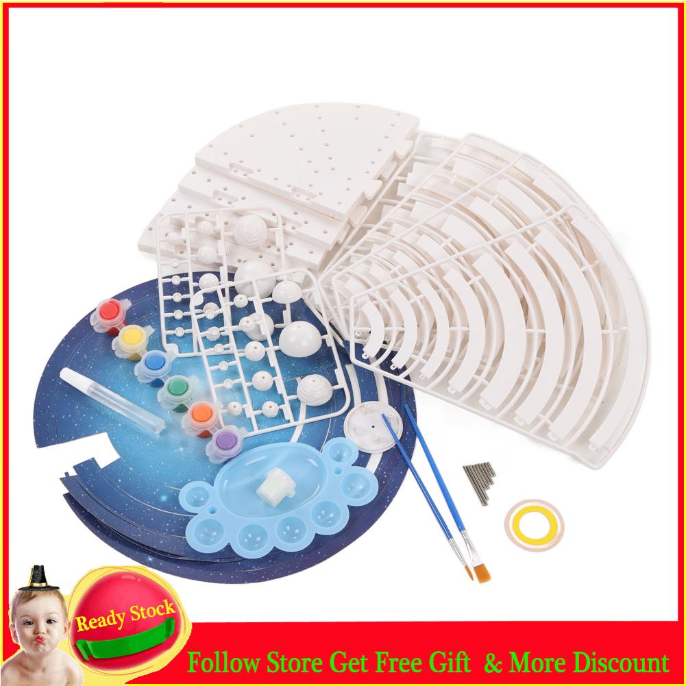 Punkstyle DIY Solar System Toy Build And Nine Planets Model Assembling ...