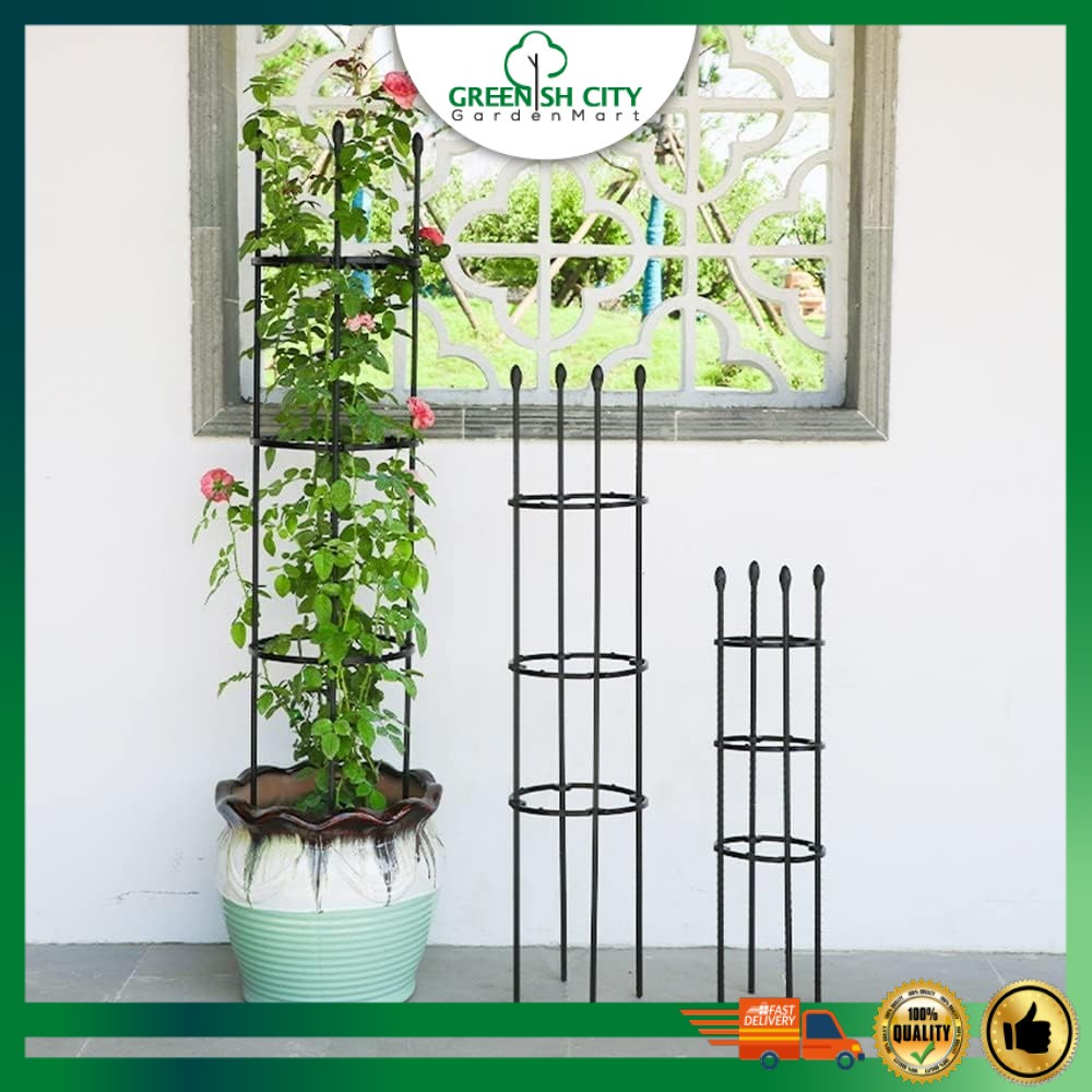 GNC Garden Trellis Climbing Plant Support Cage For Flowers Support ...