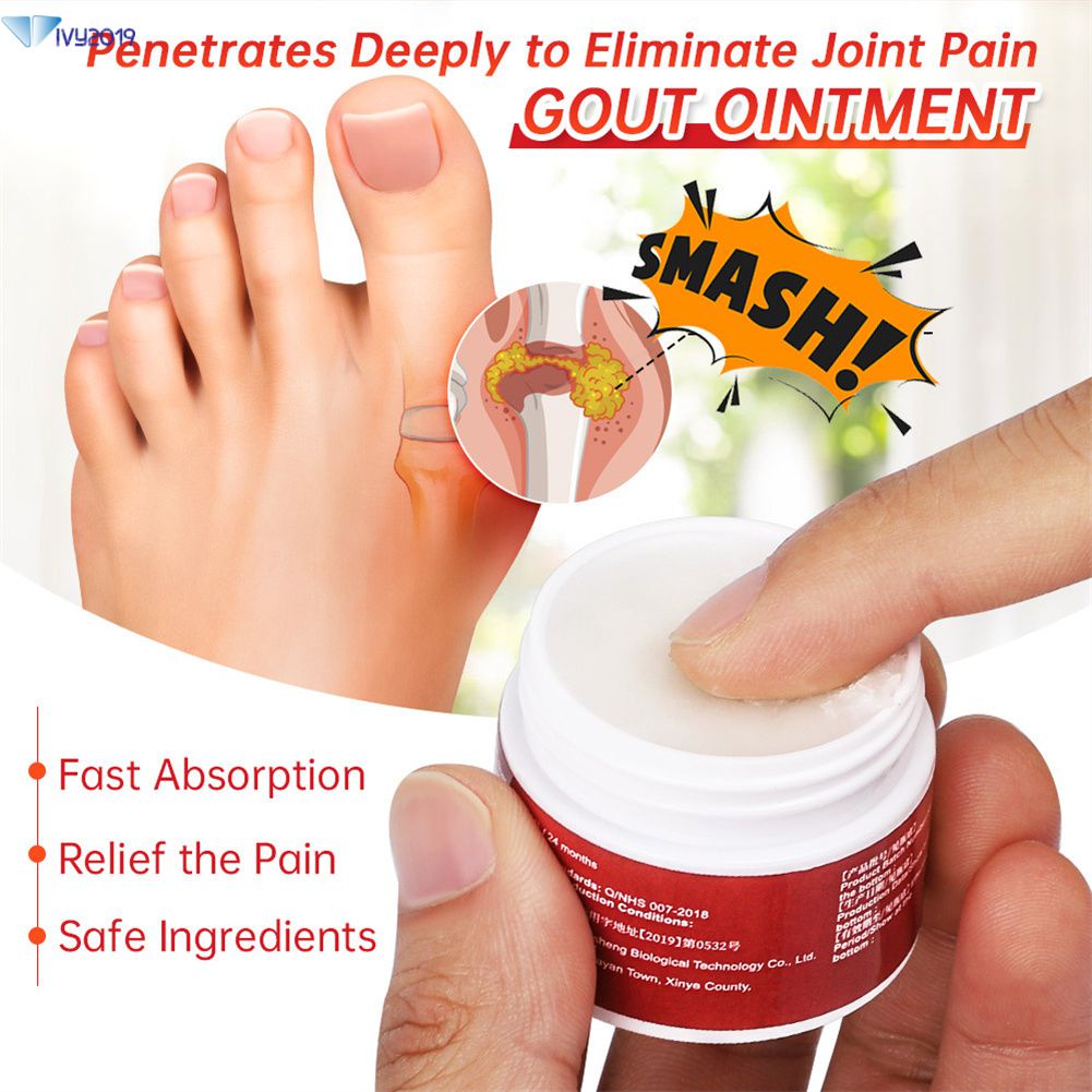 Sumifun 1pc Gout Treatment Ointment Joint Hallux Valgus Pain Relief ...