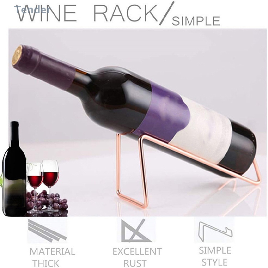 [Scarlettstate] Metal Wine Rack Wall Mounted Red Wine Bottle Holder