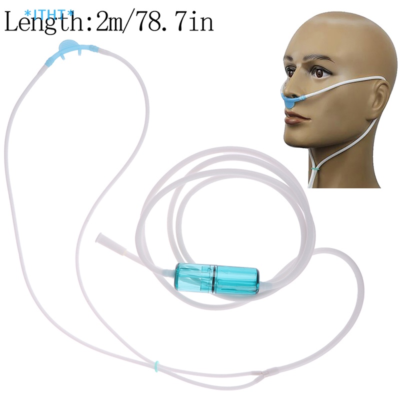 ITHT> 3-Way T &Straight Tube Oxygen Nasal Cannula Silicone Tube ...