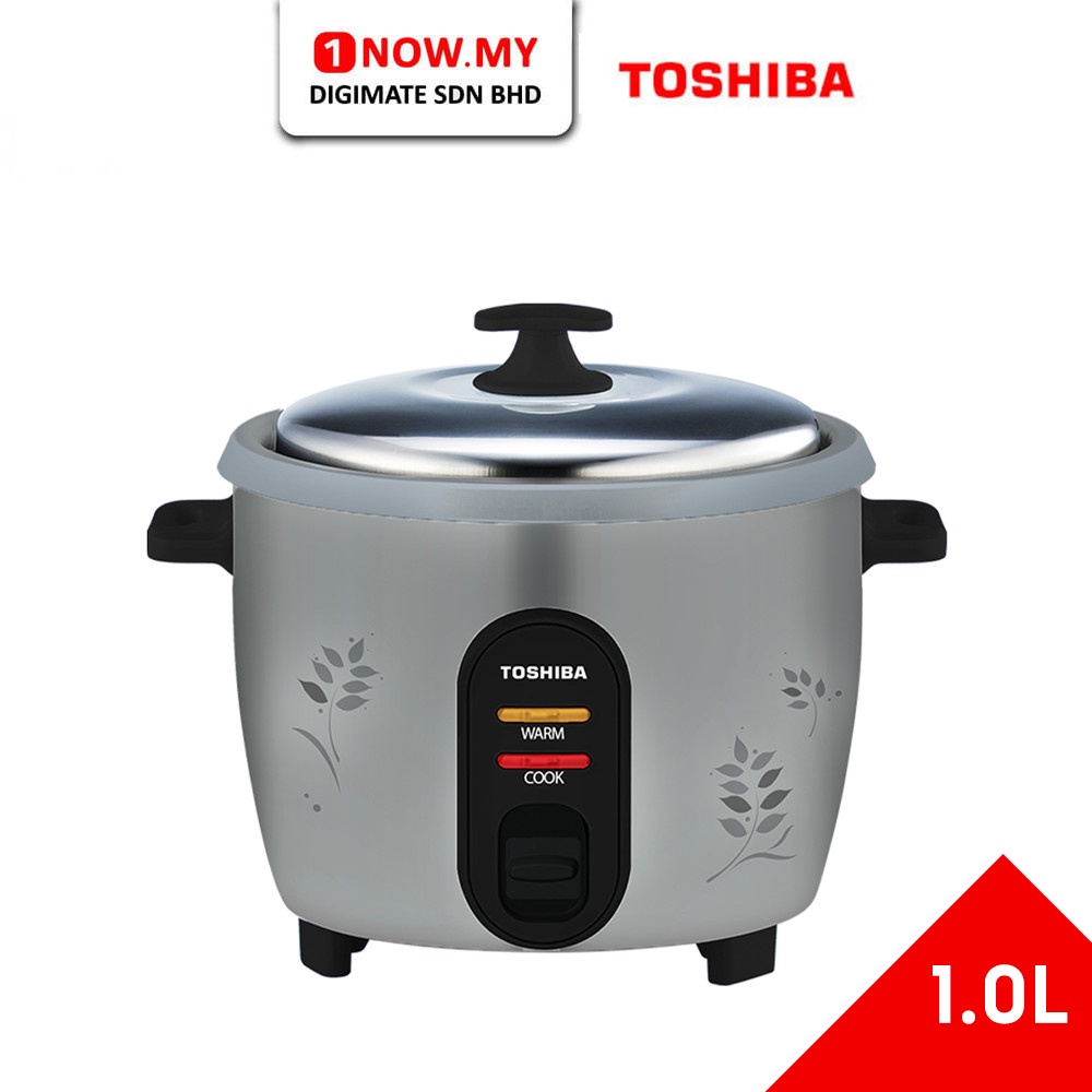 TOSHIBA 1.0L Rice Cooker RCT10CEMY Efficient NonStick Coating