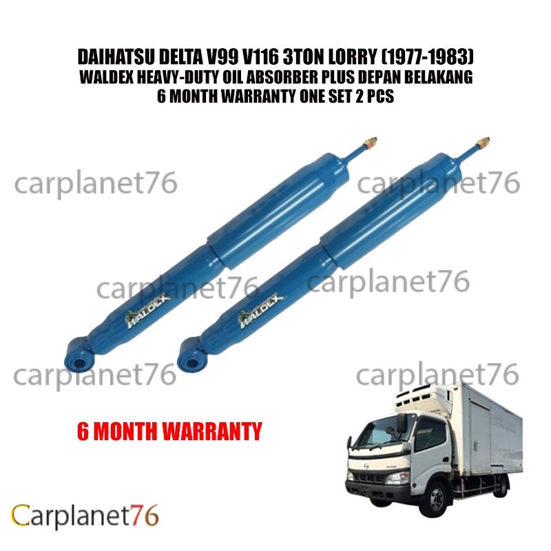 DAIHATSU DELTA V99 V116 3TON LORRY (1977-1983) WALDEX HEAVY-DUTY OIL ...