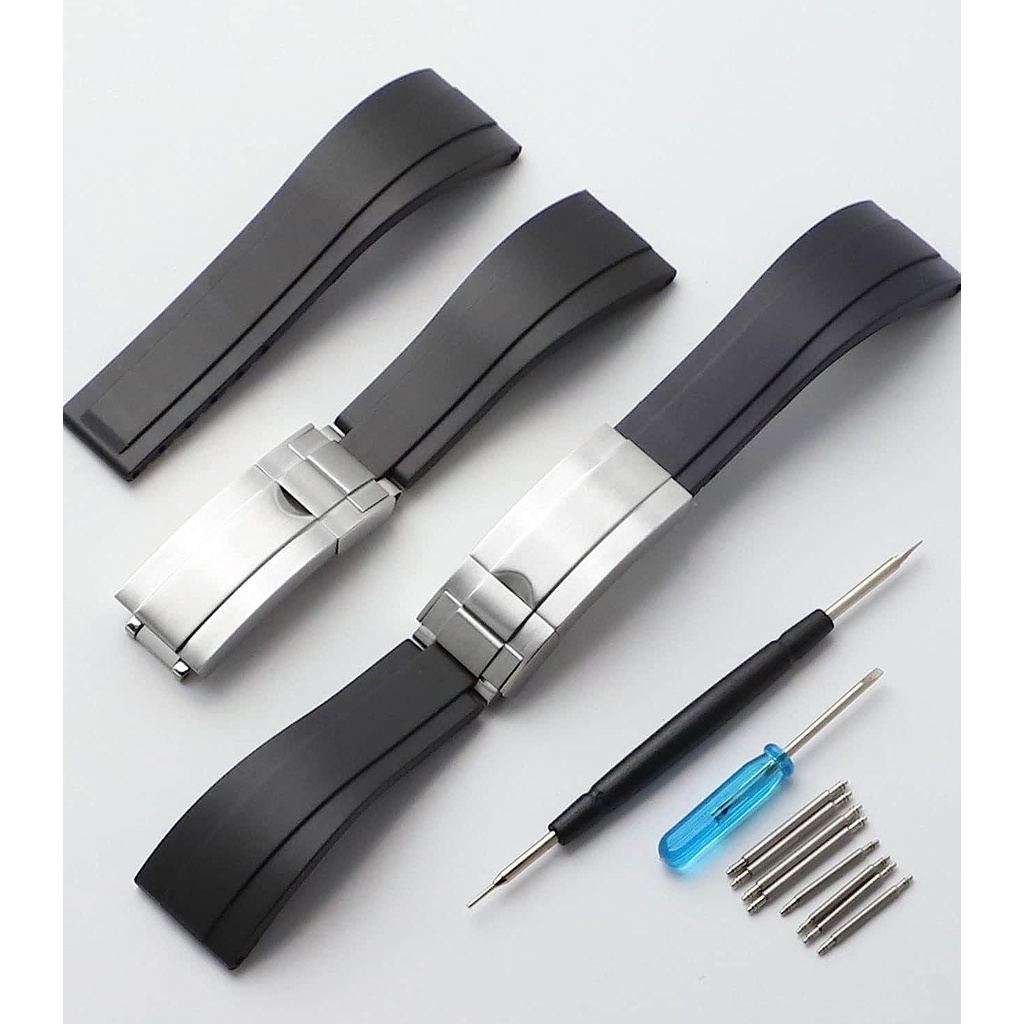 Selling Wholesale Rubber 20 mm Watches Band 1D371DNN_K0025017