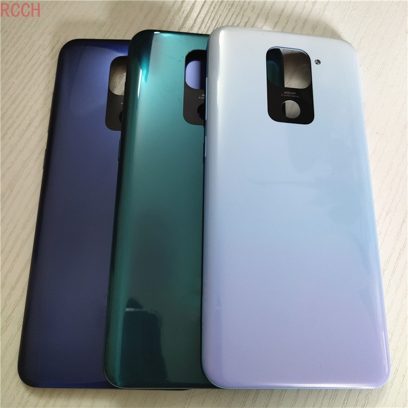 Original For Xiaomi Redmi Note 9 Battery Cover Back Glass Panel Rear ...