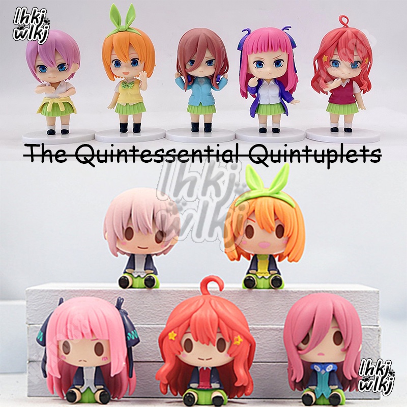 Anime Figura La Quintessenza Quintuplets Modello Statico PVC Nakano Miku Nino Yotsuba Itsuki Figurine Modello Decorazione Auto Giocattolo – acquista a prezzi convenienti sul marketplace