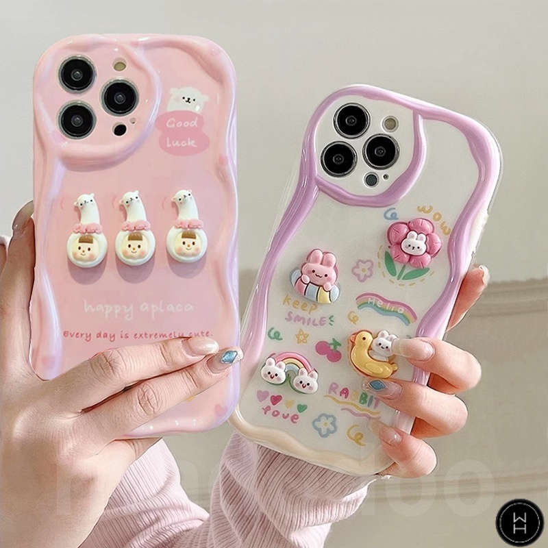 WH Cartoon 3D Doll Casing Samsung Galaxy S23 Ultra S22 Plus S21 S20 FE ...