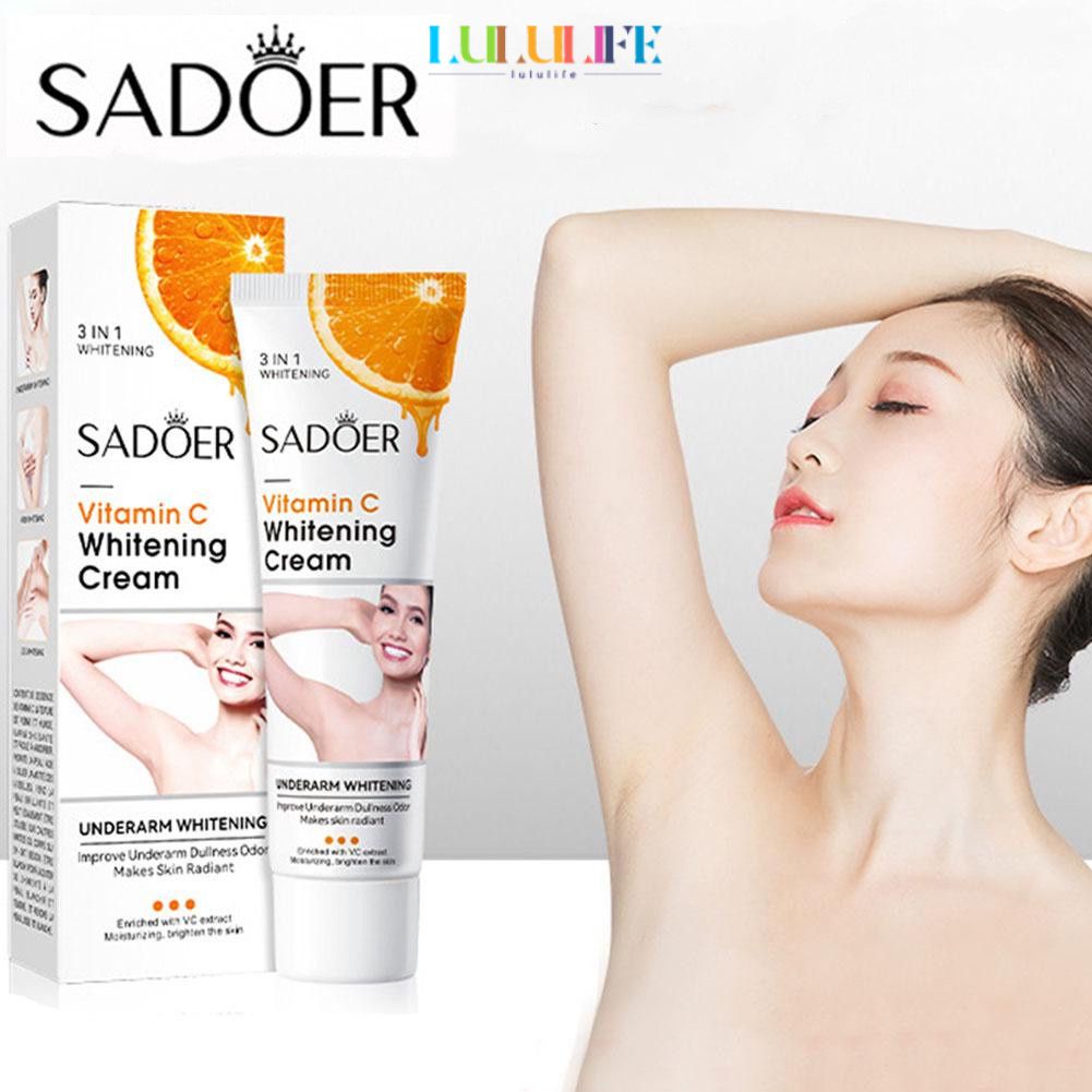 Sadoer In Whitening Underarm Whitening Bleaching Cream Days