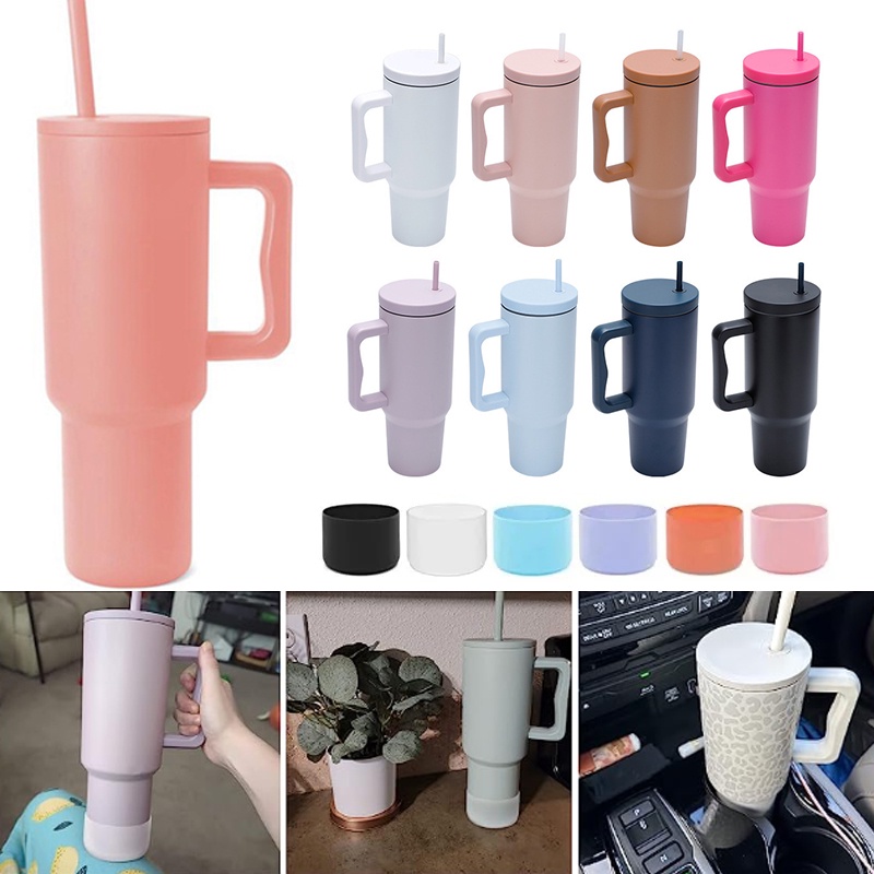 1200ml Vacuum Flasks with Straw 40oz Thermos Tumbler with Handle
