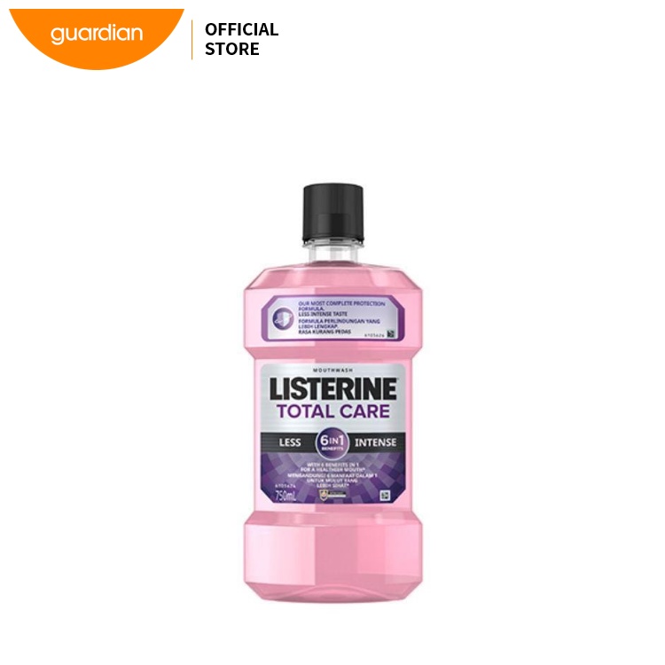 Listerine Total Care Less Intense Mouthwash (750ml) Shopee Malaysia