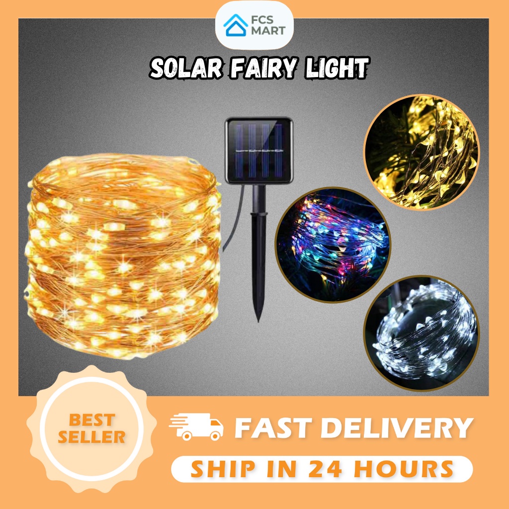 Solar Fairy Light 12 / 22 / 32 / 42 Meter Solar Flexible Wire
