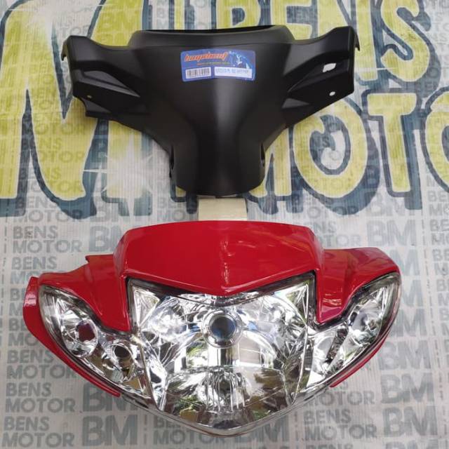 MERAH The head of the new Vega R is Red AB plus YM2 headlights | Shopee ...