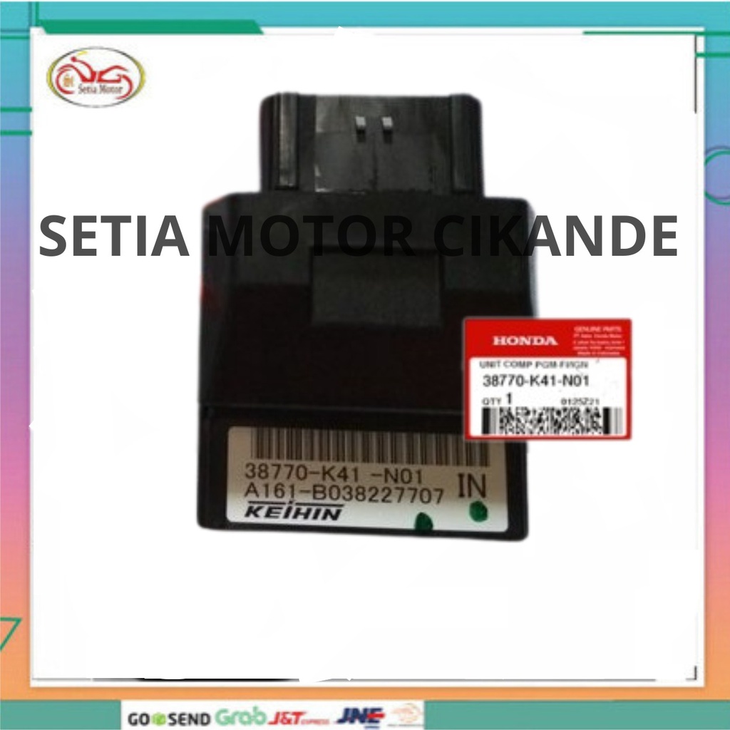 Ecu Cdi Unit Comp PGM Fi Supra X Fi New K N Original Honda Shopee Malaysia