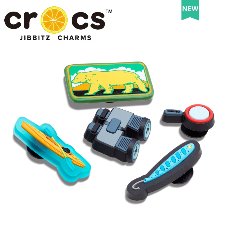 jibbitz cross charms Fishing Series Shoe Buckle Hole Accessories ...