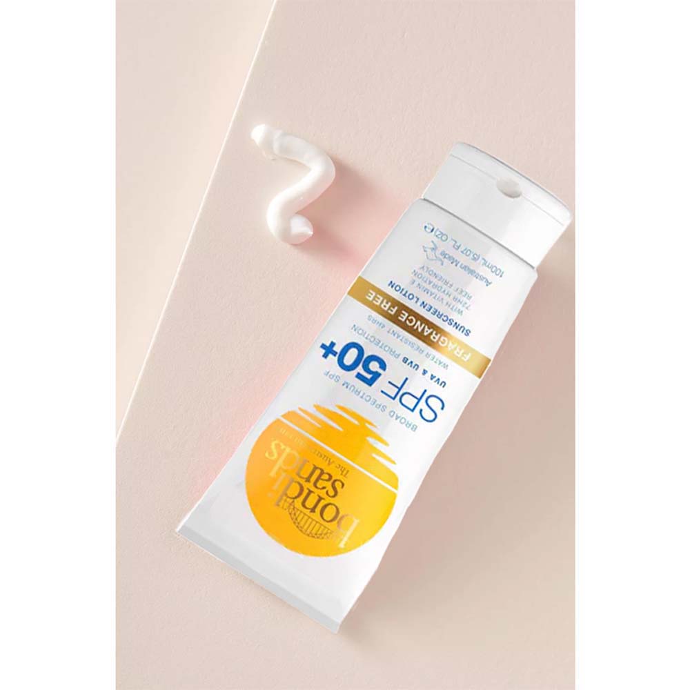 Bondi Sands Fragrance Free Face Sunscreen Lotion SPF 50+ Gentle