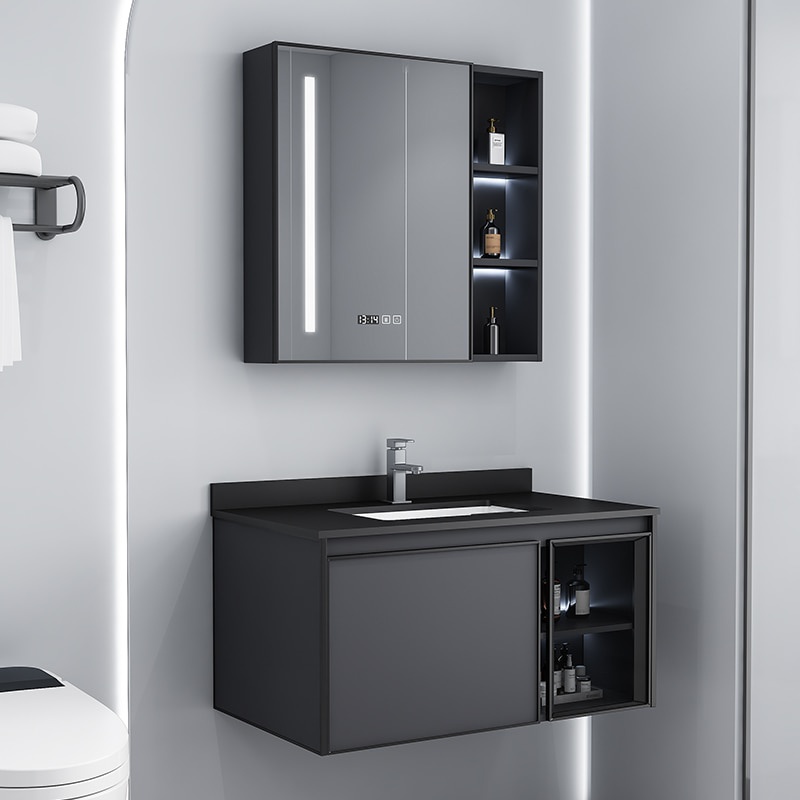 Vanity cabinet bathroom Cabinet Set Luxury Full Sets Cabinets Washbasin ...