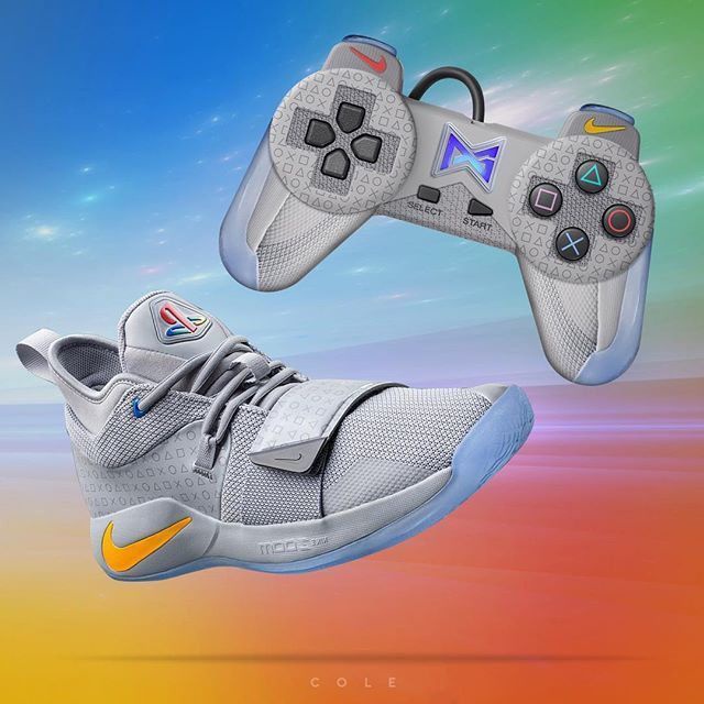 Playstation x PG 2.5 PS Paul George 2.5 Gray Joint 4th Generation All Star Men s Basketball Shoes Shopee Malaysia