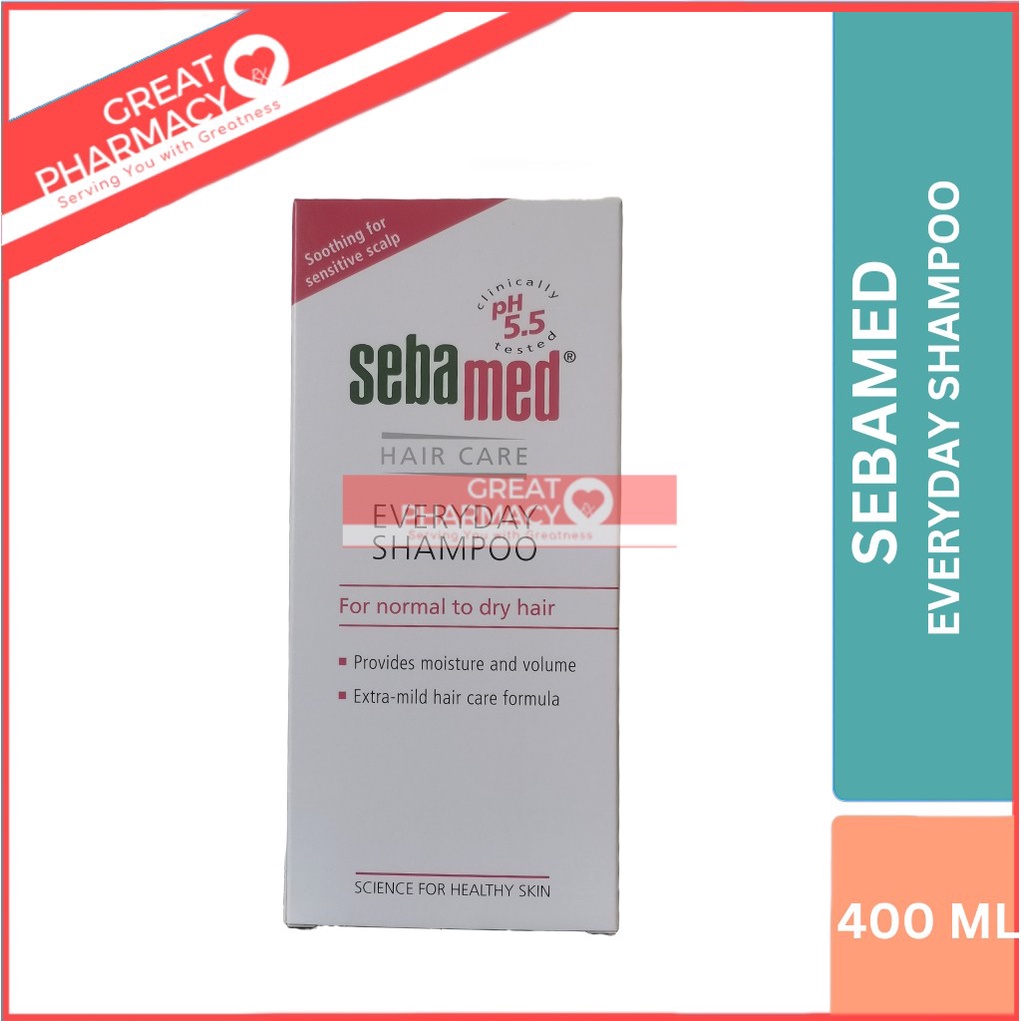 Sebamed Everyday Shampoo 400ml (Exp: 07/2025) | Shopee Malaysia
