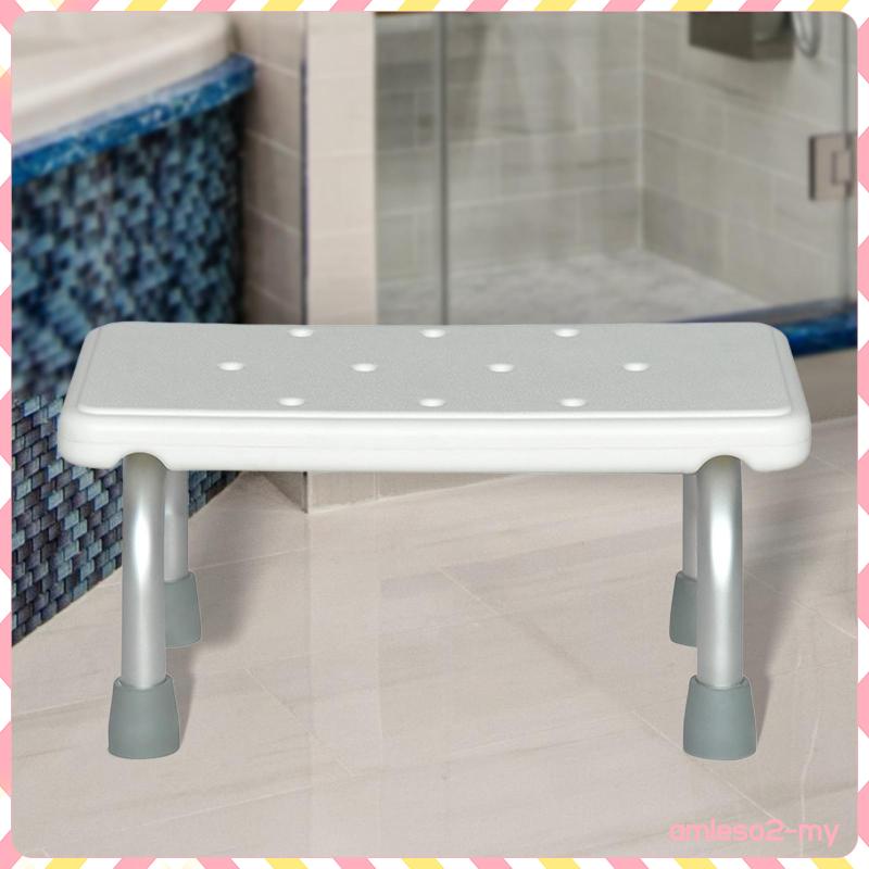 [AmlesofaMY] Shower Chair Sturdy with Anti Slip Rubber Tips Bath Seat