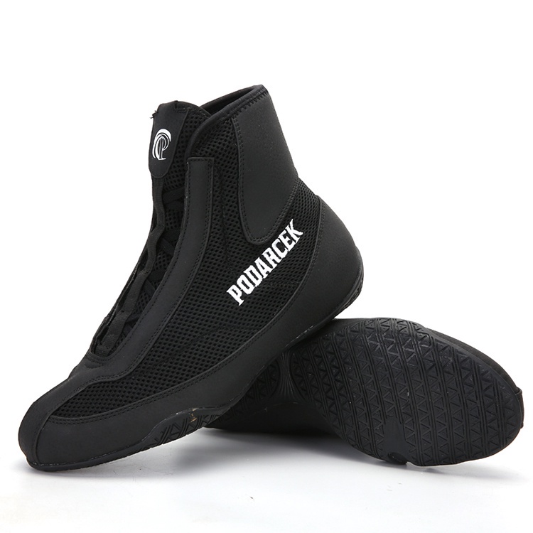 New Upline professional men women hightop wrestling shoes