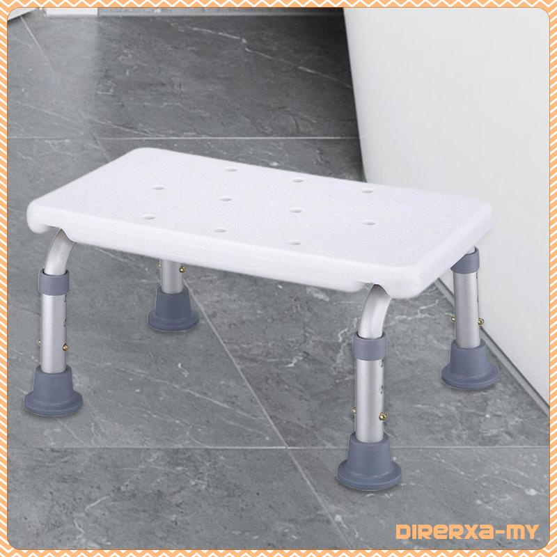 [DirerxaMY] Shower Stool, Bathtub Step Stool Supports up to 300 lbs